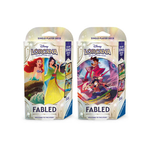 Lorcana - Fabled Starter Deck Bundle (Powerline and Max & Ariel and Mulan) - Set 9