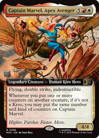 Captain Marvel, Apex Avenger (Extended Art) [Marvel Super Heroes Commander]