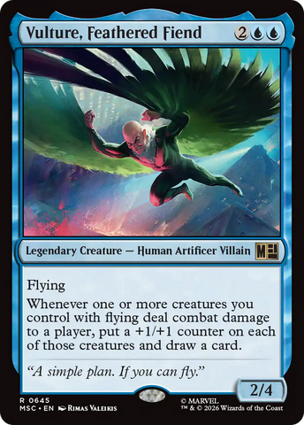 Vulture, Feathered Fiend [Marvel Super Heroes Commander]
