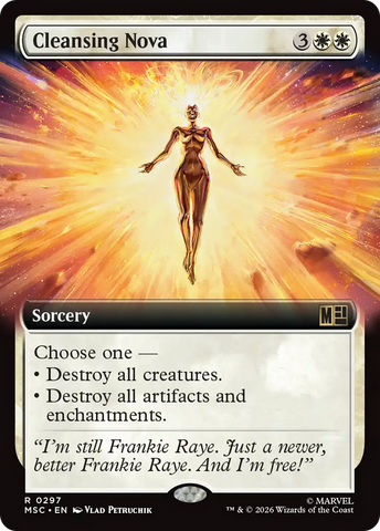 Cleansing Nova (Extended Art) [Marvel Super Heroes Commander]