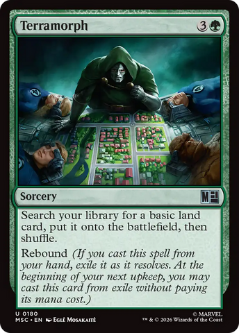 Terramorph (Surge Foil) [Marvel Super Heroes Commander]
