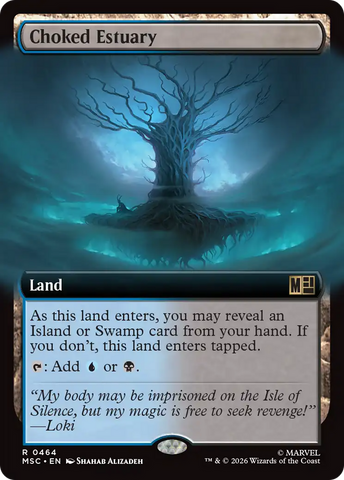 Choked Estuary (Extended Art) [Marvel Super Heroes Commander]