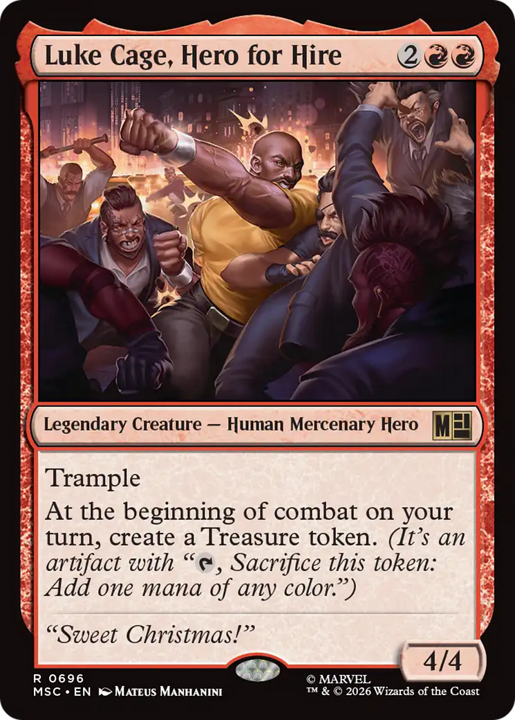 Luke Cage, Hero for Hire [Marvel Super Heroes Commander]