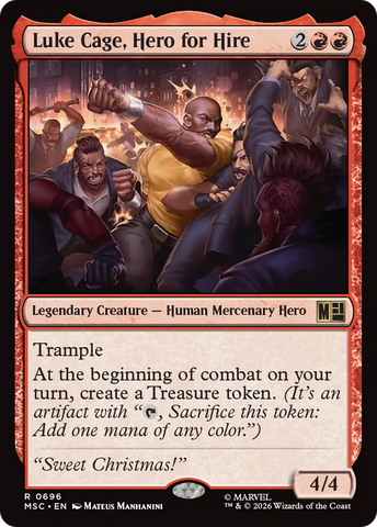 Luke Cage, Hero for Hire [Marvel Super Heroes Commander]