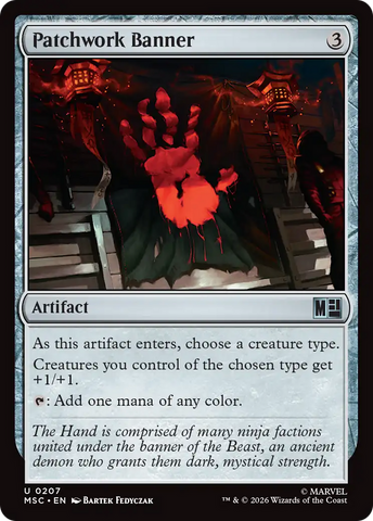 Patchwork Banner [Marvel Super Heroes Commander]