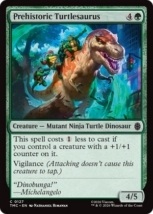 Prehistoric Turtlesaurus [Teenage Mutant Ninja Turtles Commander]