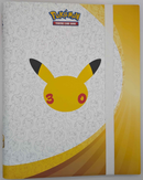 Pokémon TCG 30th Celebration 9-pocket binder album with anniversary artwork.