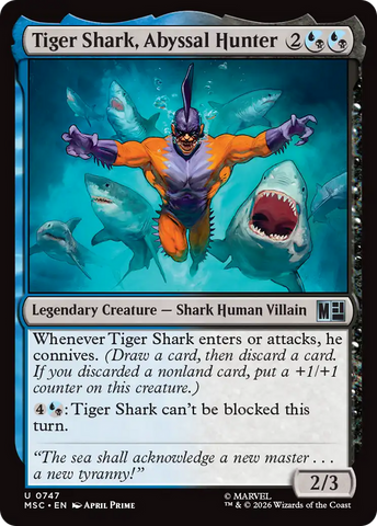 Tiger Shark, Abyssal Hunter [Marvel Super Heroes Commander]