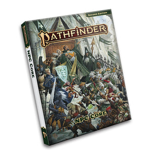 Pathfinder RPG book cover with fantasy artwork on a white background