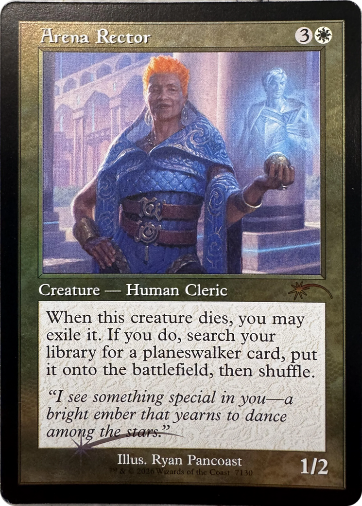 Arena Rector (Retro Frame) [Secret Lair Drop Series]