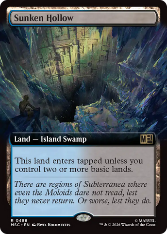 Sunken Hollow (Extended Art) [Marvel Super Heroes Commander]