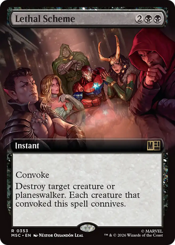 Lethal Scheme (Extended Art) [Marvel Super Heroes Commander]