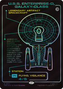 U.S.S. Enterprise-D, Galaxy-Class (Surge Foil) [Star Trek]