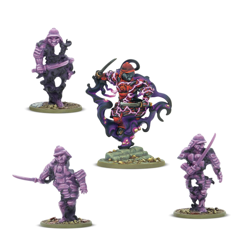 Konflikt '47 Empire of Japan Ghost Infiltration Platoon miniatures.