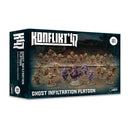 Konflikt '47 Empire of Japan Ghost Infiltration Platoon miniatures.