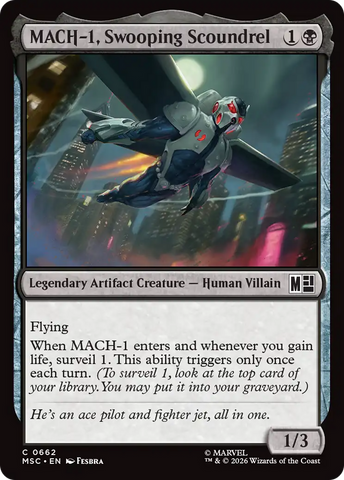 MACH-1, Swooping Scoundrel [Marvel Super Heroes Commander]