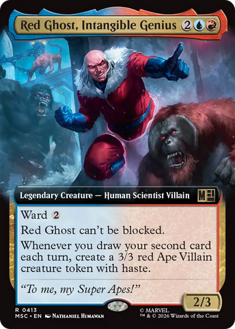 Red Ghost, Intangible Genius (Extended Art) [Marvel Super Heroes Commander]
