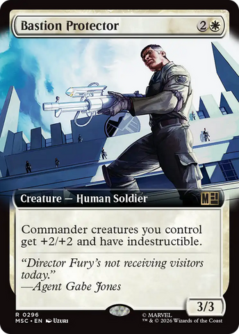 Bastion Protector (Extended Art) [Marvel Super Heroes Commander]