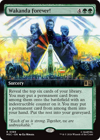 Wakanda Forever! (Extended Art) [Marvel Super Heroes Commander]
