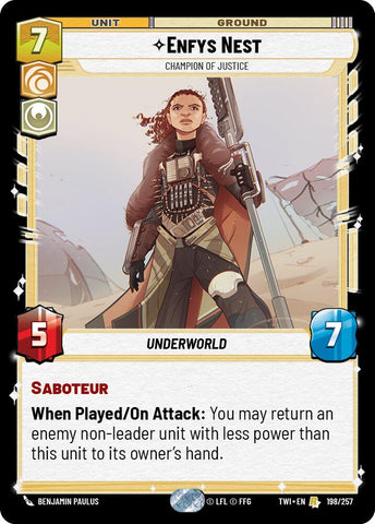 Enfys Nest - Champion of Justice (198/257) (198/257) [Twilight of the Republic]