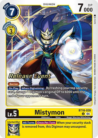 Mistymon [BT18-039] [Release Special Booster Ver.2.0 Promos]