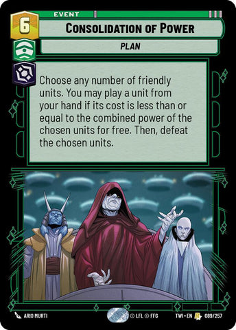 Consolidation of Power (089/257) (089/257) [Twilight of the Republic]