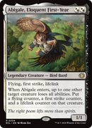 Abigale, Eloquent First-Year [Lorwyn Eclipsed]