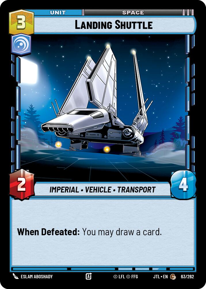 Landing Shuttle (63/262) (63/262) [Jump to Lightspeed]
