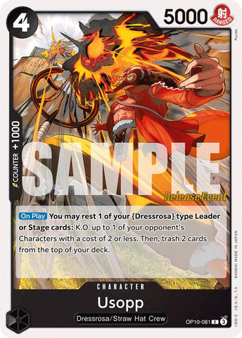 Usopp [Royal Blood Release Event Cards]