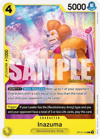 Inazuma [Royal Blood Release Event Cards]