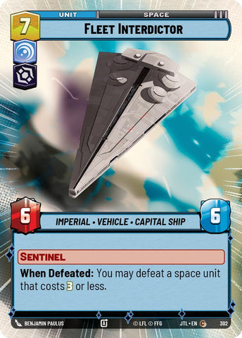 Fleet Interdictor (302) (Hyperspace) (302) [Jump to Lightspeed]