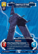 Shuttle ST-149 - Under Krennic's Authority (1083) (Prestige Foil) (1083) [Jump to Lightspeed]