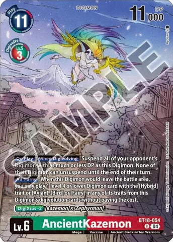 AncientKazemon [BT18-054] (Tamer's Selection Box Ver. Championship 2024) [Release Special Booster Ver.2.0]