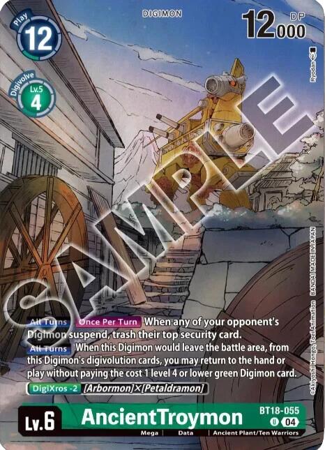 AncientTroymon [BT18-055] (Tamer's Selection Box Ver. Championship 2024) [Release Special Booster Ver.2.0]
