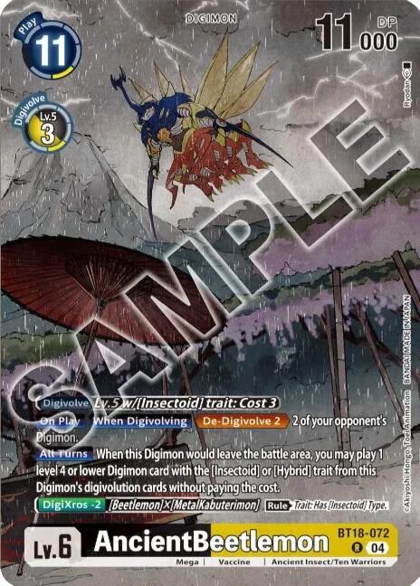 AncientBeetlemon [BT18-072] (Tamer's Selection Box Ver. Championship 2024) [Release Special Booster Ver.2.0]