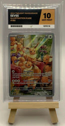 Eevee 188/167 (Grade 10 Gem Mint Ace Grading) Twilight Masquerade