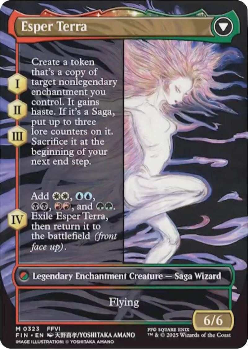 Terra, Magical Adept // Esper Terra (Borderless) [FINAL FANTASY]