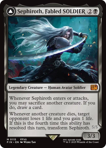Sephiroth, Fabled SOLDIER // Sephiroth, One-Winged Angel [FINAL FANTASY]