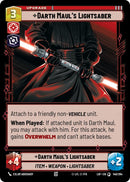 Darth Maul's Lightsaber (140/264) (140/264) [Legends of the Force]