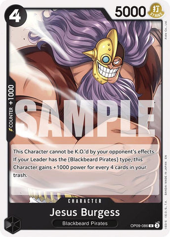 Jesus Burgess (Reprint) [Starter Deck: Black Marshall.D.Teach]