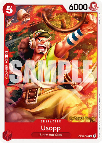 Usopp [A Fist of Divine Speed Release Event Cards]
