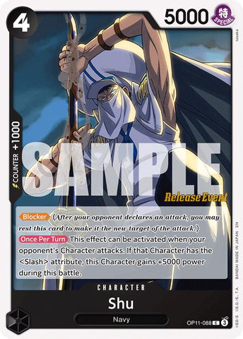 Shu [A Fist of Divine Speed Release Event Cards]