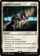 Austere Command (Surge Foil) [FINAL FANTASY Commander]