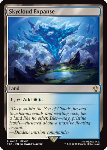 Skycloud Expanse (Surge Foil) [FINAL FANTASY Commander]