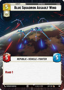 Blue Squadron Assault Wing (991) (Hyperspace Foil) (991) [Legends of the Force]
