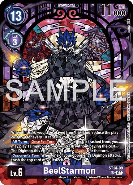 BeelStarmon [ST14-09] (Premium Heroines Set Ver.2) [Starter Deck: Beelzemon Advanced Deck Set]