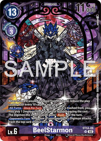 BeelStarmon [ST14-09] (Premium Heroines Set Ver.2) [Starter Deck: Beelzemon Advanced Deck Set]