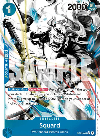 Squard (Parallel) [Starter Deck: Ace & Newgate]