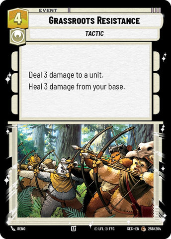Grassroots Resistance (258/264) (258/264) [Secrets of Power]