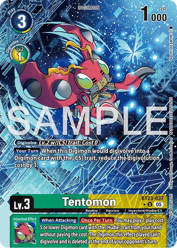 Tentomon [BT23-037] (Hacker's Slumber Box Promotion Pack) [Hackers' Slumber]